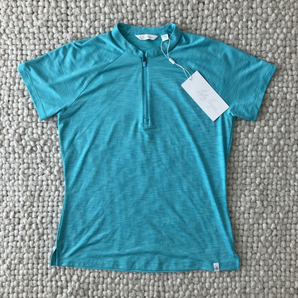 Women's Lady Hagen Golf 1/4 Zip Shirt XS UPF 50 Cooling Moisture Wicking NEW $50